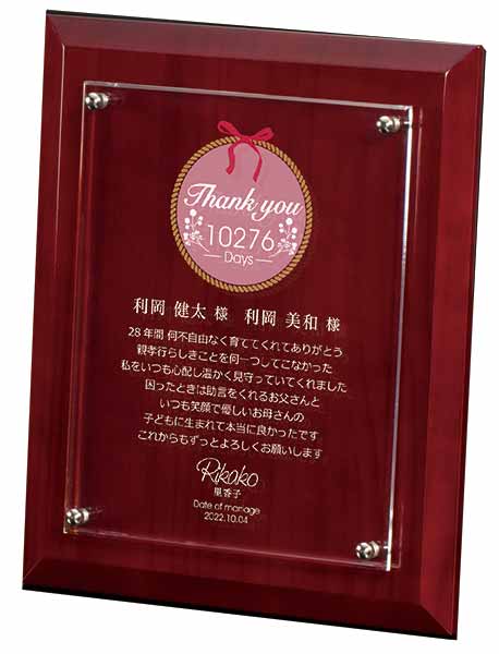 ダイレクトプリント表彰楯AK1653