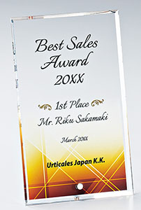 ダイレクトプリント表彰楯2302