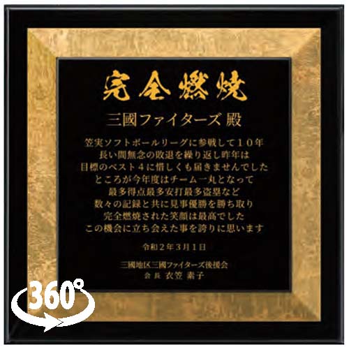 レーザー彫刻表彰楯AK1830